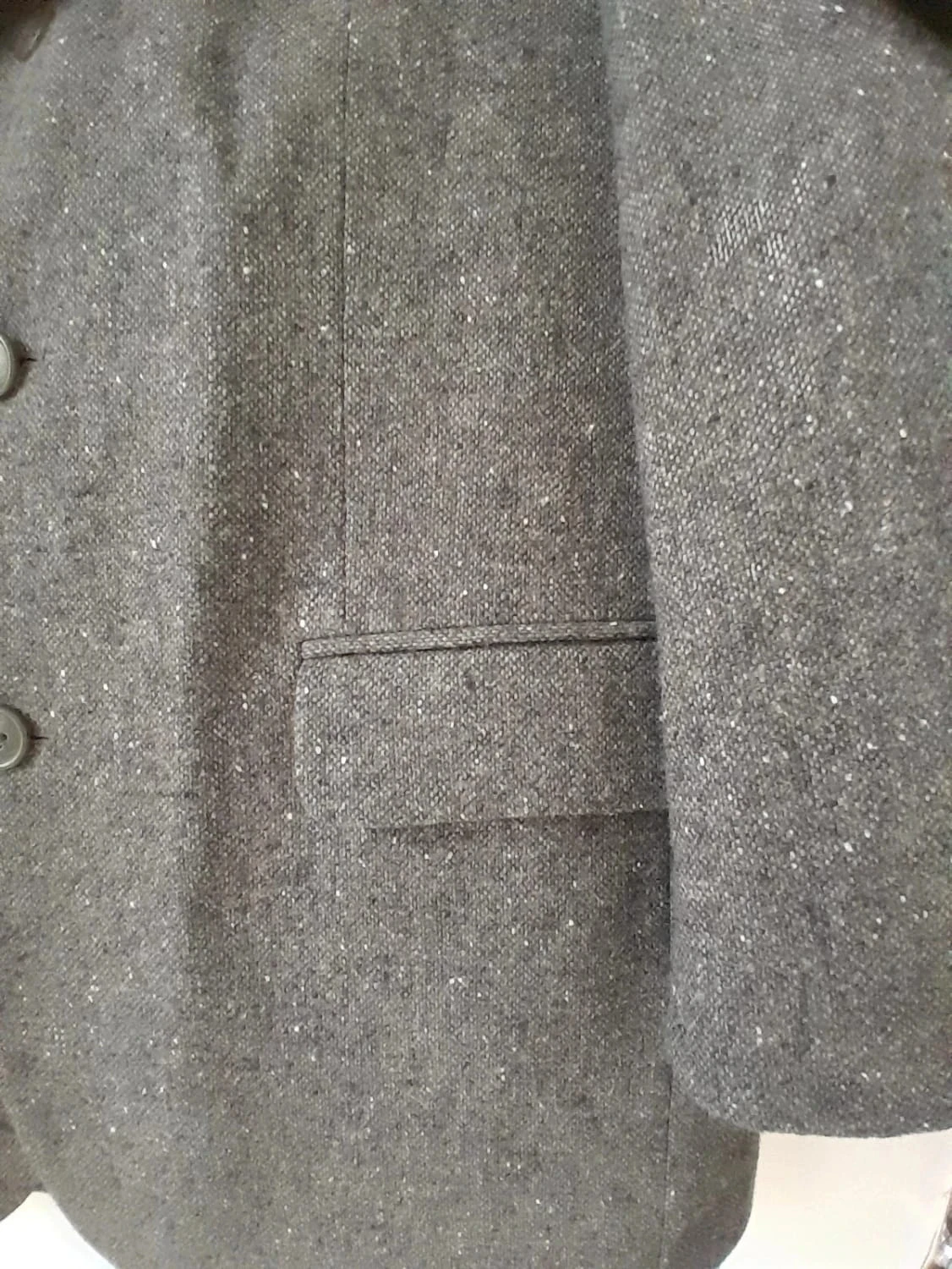 Veste costume, cor cinza salpicada, Marca Devred, tamanho 48 – photo 5